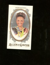 2017 Topps Allen and Ginter Mini No Number #274 Laurie Hernandez PR 50