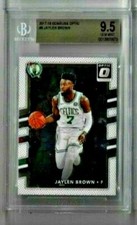 2017-18 Donruss Optic Jaylen Brown BGS 9.5