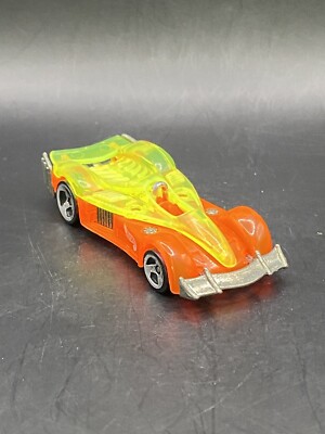 Hot Wheels 1995 Orange Road Rocket Made in Malaysia