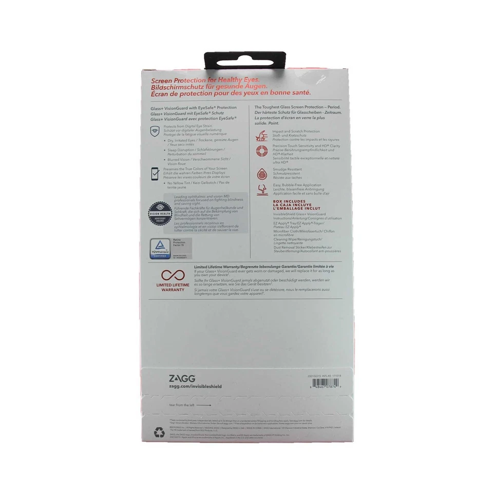 INVISIBLESHIELD GLASS+ VISION GUARD EYE FOR IPHONE 12 PRO 11 XR TEMPER 200102215 - Image 2 of 2