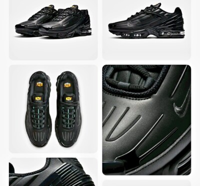 Nike Air Max Plus 3 Leather black/smoke grey 