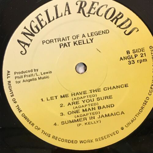 PAT KELLY Portrait Of A Living Legend 1997 UK Vinyl LP Angella Records original - Picture 4 of 4