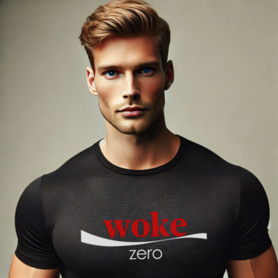 T-Shirt Woke Zero Funmotiv gegen kulturelle Degeneration Verblödung Diktatur