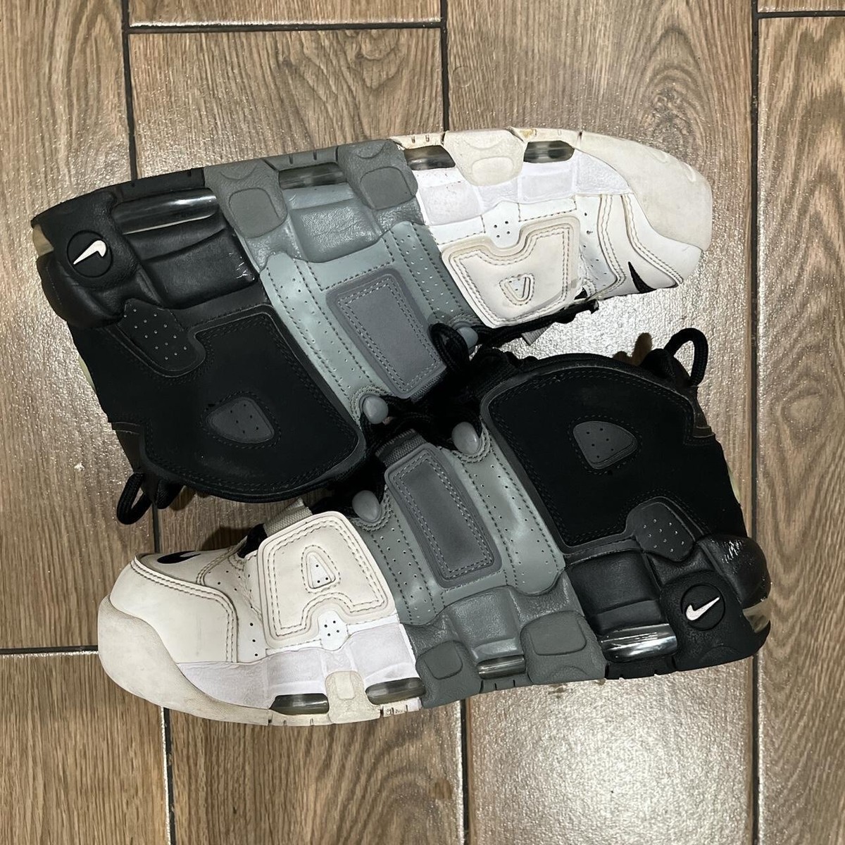 2017 Nike Air More Uptempo Tri--Color Men’s Size 11.5 Nike AIR MORE UPTEMPO  main image 4