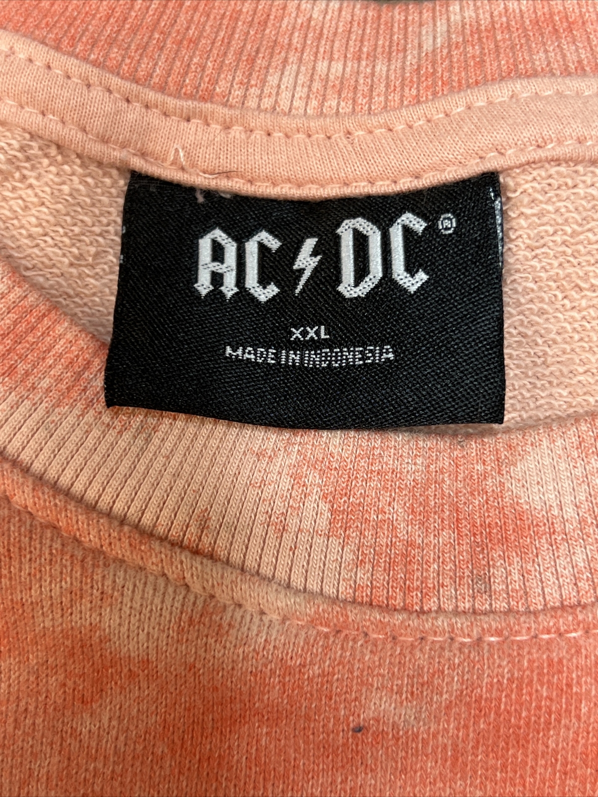 AC/DC Sz Youth XXL High Voltage LIVE 1978 TOUR Tie Dy… - Gem