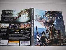 Original Replacement Case Box Xbox One XB1 Monster Hunter World NO GAME 