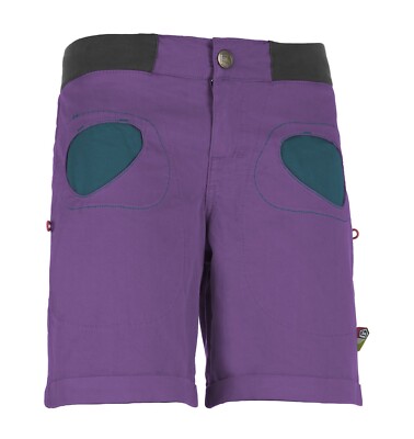 E9 Onda Short  bequeme Damenshorts  Klettershorts  amythist