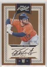 2016 Panini Prime Cuts Rookie Auto I 49/99 Tyler White #8 Auto ni4