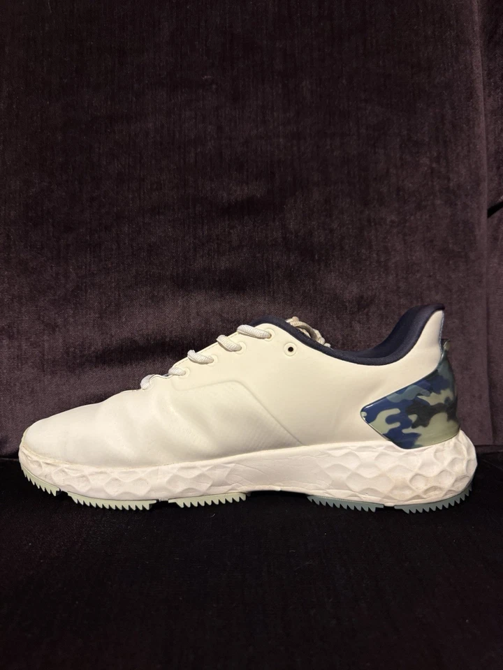 Zapatos de golf G/Fore MG4+ | Talla 9, Allure Camo, G4MF22EF27, blanco azul Foto 2 de 4