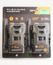 SPYPOINT FLEX DARK 2 Pack GPS Cellular Gray Trail Camera with 40MP Photos