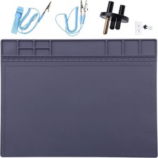 Anti-Static Mat ESD Safe for Electronic Includes ESD Wristband and Grounding Wir
