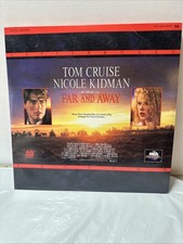 Far and Away Letterbox Laserdisc LD Tom Cruise Nicole Kidman Free Ship 50