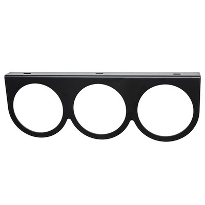 GlowShift 2-5/8'' Universal Triple Gauge Under Dash Mounting Bracket Pod 65mm