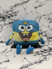 Spongebob Squarepants Caped Crusader Superhero Plush 2007 Nanco Nickelodeon 12  