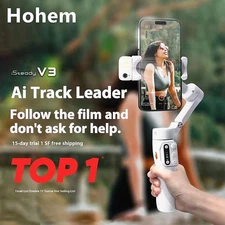 Hohem iSteady V3 3-Axis Handheld Gimbal stabilizer AI-Tracking for Smartphone 