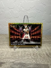 2024 Panini Select Joe Namath Alter Ego Gold Prizm /10 Case Hit #11 Jets HOF