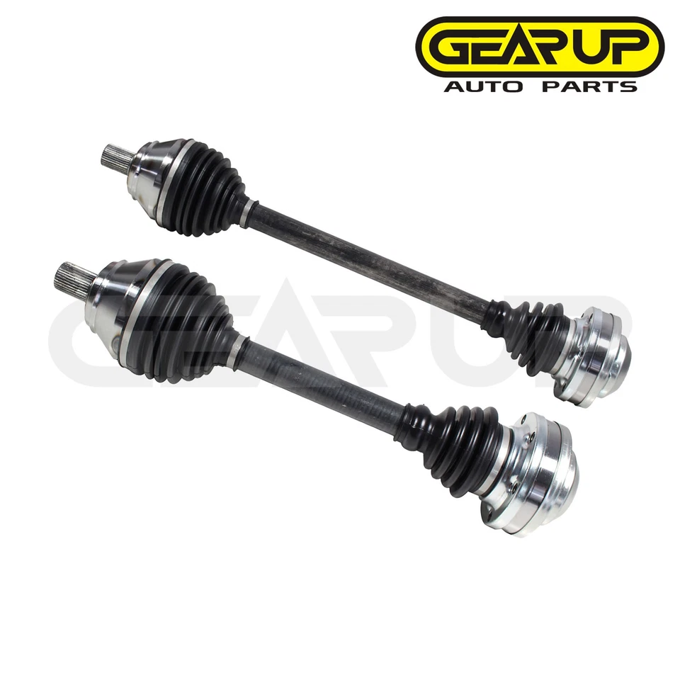 Conjunto de eje de junta de eje CV delantero para Audi TT Quattro 1,8 L AWD 2003-2006 Foto 2 de 4