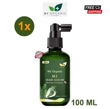 My Organic M1 Hair Serum Hair Growth Tonic Nourish Reduce Hair Loss Gray 100ml