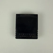 Official Black Nintendo Gamecube Memory Card 251 16MB Genuine (DOL-014) Tested