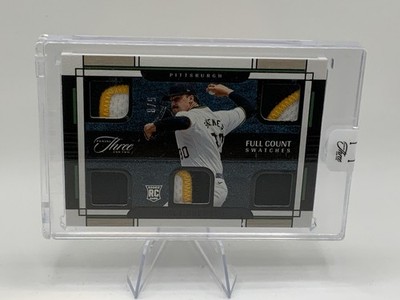 Paul Skenes 2024 Panini Three and Two Full Count Swatches Patch Relic /8