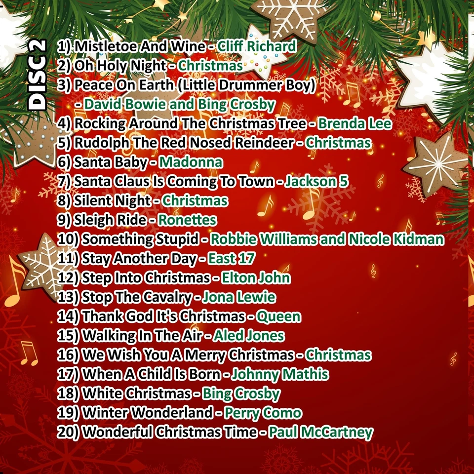 Christmas Karaoke. Mr Entertainer Big Hits Double CD+G/CDG Disc Set. Carols - Image 4 of 4