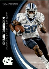 2016 Panini North Carolina #17 Shaun Draughn - NM-MT