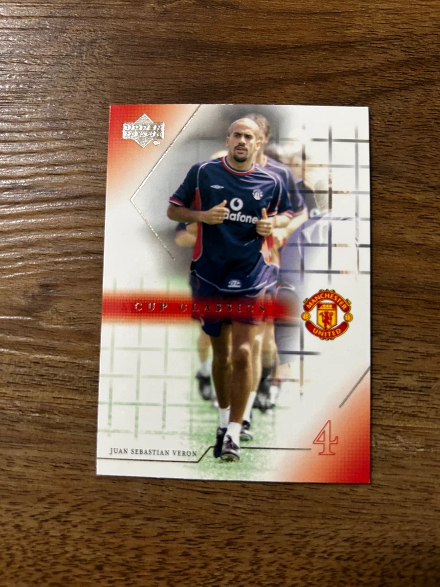 2001-02 Upper Deck Manchester United - Juan Sebastian Veron #45