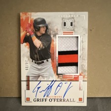 Panini 2025 Impeccable Elégance Jersey Auto Griff O'Ferrall /99 Orioles #EJA-GO