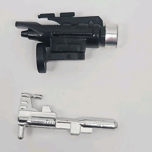 G1 Transformers Dinobot Slag 1985 Chrome Pistol Gun Accessory