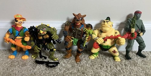 Vintage 1991-1992 TMNT Action Figures Playmates Basic Others Assortment Lot #6