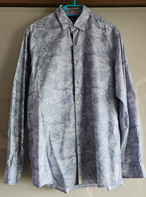 pierre cardin Herrenhemd - Langarm  Gr.XL / Blumenmuster