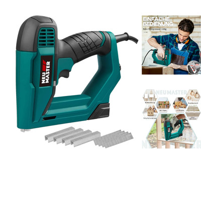 NEU MASTER Elektrotacker NTC0060 2 in 1 Tacker Bradnag