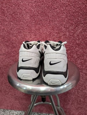 Vintage 90s Nike Zoom Air White And Black Deadstock Size 9.5