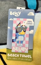 Bluey 28" x 58" Kids Beach Towel