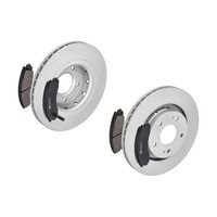 ATE Bremsscheiben Ø294Mm + BremsbelÄGe Vorne FÜR Mitsubishi Outlander 3