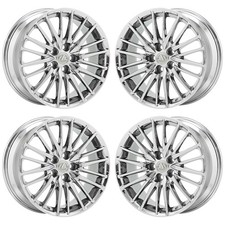 19 Lexus Ls460 Bright Chrome Wheels Rims Factory Oem Set 74222 Exchange