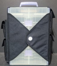 Stamp Storage Stamp Ink pads Holder Holds 24 Pads Locker Butler