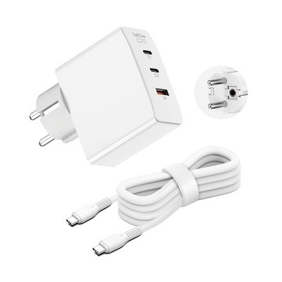 Caricabatterie USB-C GaN 140W TAIFU – PD 3.1 Compatibile Con MacBook Pro, Dell XPS, Droni, Monitor E Stampanti 3D - 4