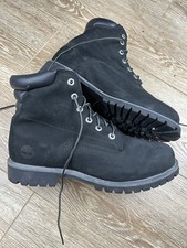1364 | Timberland 'Alburn' 6-Inch Waterproof Boots Mens Size uk9.5 in Black