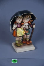 RARE TMK-1 Goebel M I Hummel “Stormy Weather” Figurine #71 ANTIQUE - CROWN