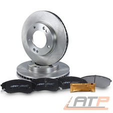 BREMSSCHEIBEN BELÜFTET Ø302 + BREMSBELÄGE VORNE FÜR KIA SORENTO 1 BJ 02-09