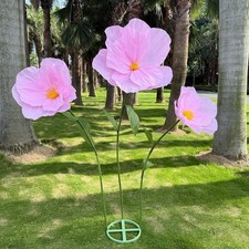 5.9 Ft Large Artificial Flowers,Giant Flowers for Decoration,Standing Huge Ha...