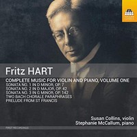 Fritz Hart - Complete Music For Violin And Piano - CD - K4Z