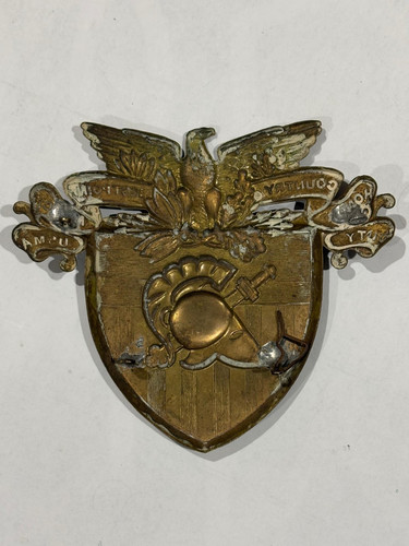 Rare Antique West Point U.S.M.A. Brass Insignia Badge – 19th/20th Century... - Picture 4 of 11
