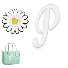 2pcs Charms for Bogg Bag, Letter Charms Decorative Alphabet Lettering Acces - 02