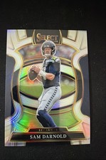 2025 Panini Select - Concourse Sam Darnold #13 Silver Prizm