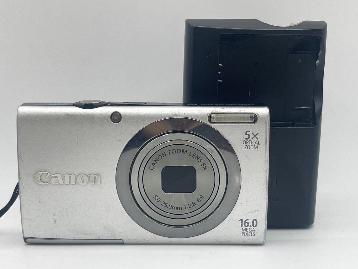 Canon PowerShot A2300 HD 16.0MP Digital Camera W/ Charger - Tested