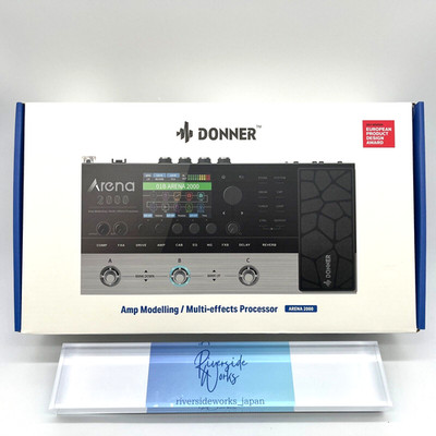 Donner Arena 2000 Multieffektpedal 278 Effekte 100 IRs Looper Drum Machine