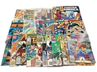 Collection of 25 Vintage Marvel & DC Comic Books W/Superman Wonder Woman & More