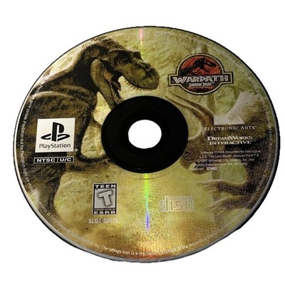Warpath: Jurassic Park - Sony PlayStation 1, 1999 | Disc ONLY | Resurfaced!